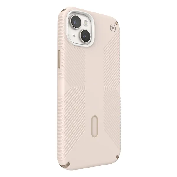 Speck Presidio2 Grip ClickLock & Magsafe - iPhone 15 Plus / iPhone 14 Plus Case (Bleached Bone / Heirloom Gold / Hazel Brown)