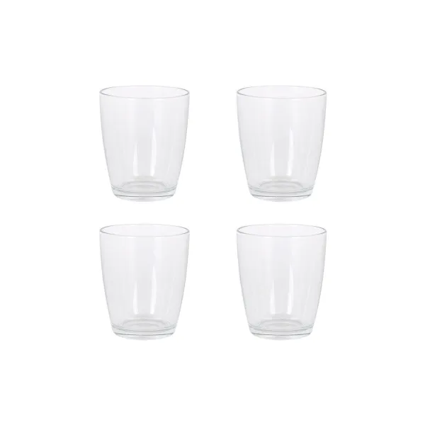 Lasisetti LAV VEGA Läpinäkyvä Lasi 340 ml 4 Kappaletta (12 osaa)