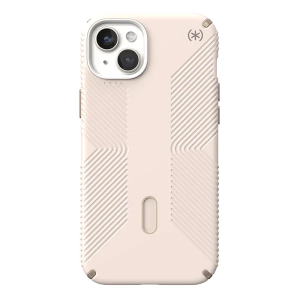 Speck Presidio2 Grip ClickLock & Magsafe - iPhone 15 Plus / iPhone 14 Plus Case (Bleached Bone / Heirloom Gold / Hazel Brown)