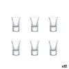 Šota Glāžu Komplekts La Mediterránea Diva Caurspīdīgs Stikls 30 ml 6 Daudzums (12 gb.)