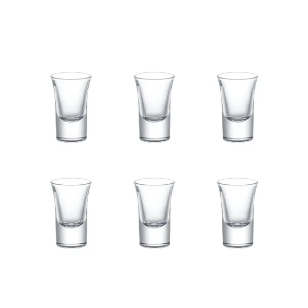 Setti shottilaseja La Mediterránea Diva Läpinäkyvä Lasi 30 ml 6 Kappaletta (12 osaa)