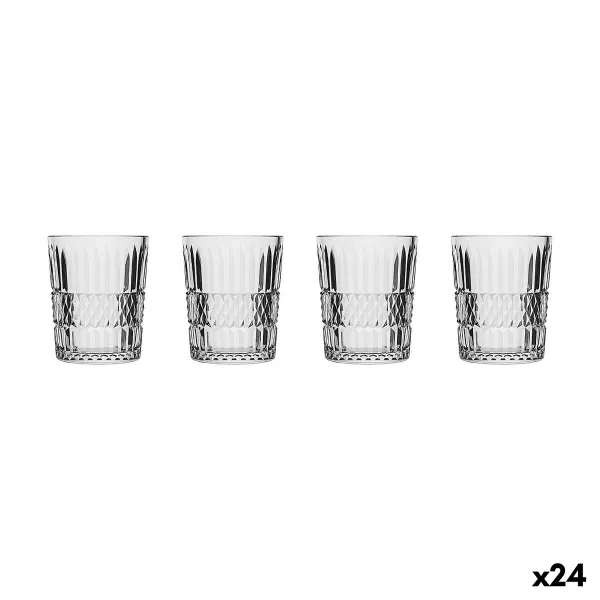Šota Glāžu Komplekts La Mediterránea Phasai geneve Caurspīdīgs Stikls 63 ml 4 Daudzums (24 gb.)
