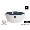 Bowl La Mediterránea Savina Blue White Ceramic 1,2 L (12 Units)