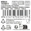 Bowl La Mediterránea Nebula Grey Ceramic 630 ml (12 Units)