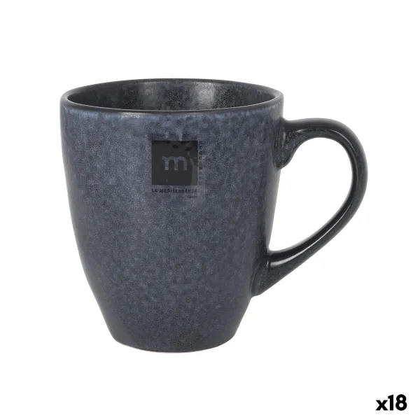 Кружка Mug La Mediterránea Nebula Серый 410 ml Керамика (18 штук)
