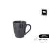 Mug La Mediterránea Nebula Grey 180 ml Ceramic (24 Units)