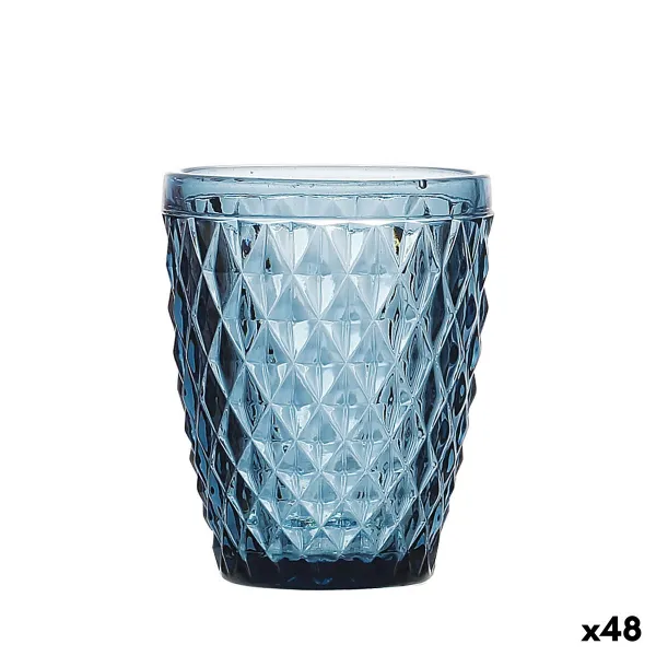 Стакан La Mediterránea Sidari Синий Cтекло 270 ml (48 штук)
