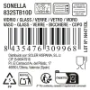 Lasi La Mediterránea Sonella Sininen Lasi 430 ml (36 Osaa)