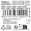 Lasi La Mediterránea Sonella Purppura Lasi 270 ml (48 osaa)