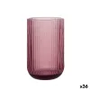 Stiklas La Mediterránea Sonella Purpurinė stiklas 430 ml (36 Vienetai)