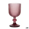 Wineglass La Mediterránea Sonella Purple Glass 360 ml (36 Units)
