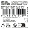 Wineglass La Mediterránea Sonella Purple Glass 360 ml (36 Units)
