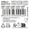 Стакан La Mediterránea Sonella Прозрачный Cтекло 360 ml (36 штук)