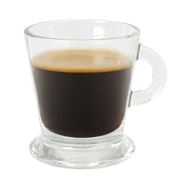 Piece Coffee Cup Set La Mediterránea Arlet Transparent Glass 3 Pieces (12 Units)