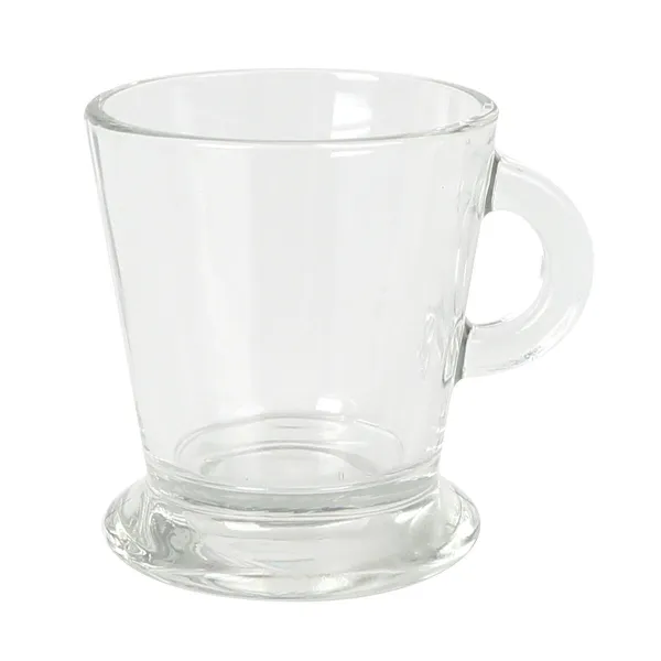 Piece Coffee Cup Set La Mediterránea Arlet Transparent Glass 3 Pieces (12 Units)