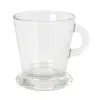 Piece Coffee Cup Set La Mediterránea Arlet Transparent Glass 3 Pieces (12 Units)