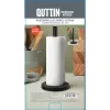 Kitchen Paper holder Quttin Black Steel 32 x 32 x 15 cm (12 Units)