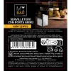 Napkin holder My Bar Silver Stainless steel 10 x 11,8 x 13,5 cm (12 Units)