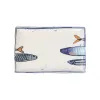 Vuoka La Mediterránea Peixe 2.0 Monivärinen Keraminen Suorakulmainen 30 x 20 x 2,5 cm (6 osaa)