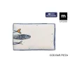 Välipalatarjotin La Mediterránea Peixe 2.0 Monivärinen Suorakulmainen 20 x 13 x 2 cm Keraminen (24 osaa)
