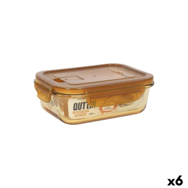 Судок Quttin Ambare Прямоугольный 600 ml (6 штук)