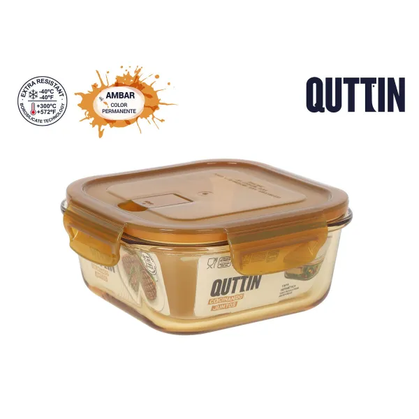 Lunch box Quttin Ambare 750 ml (6 Units)