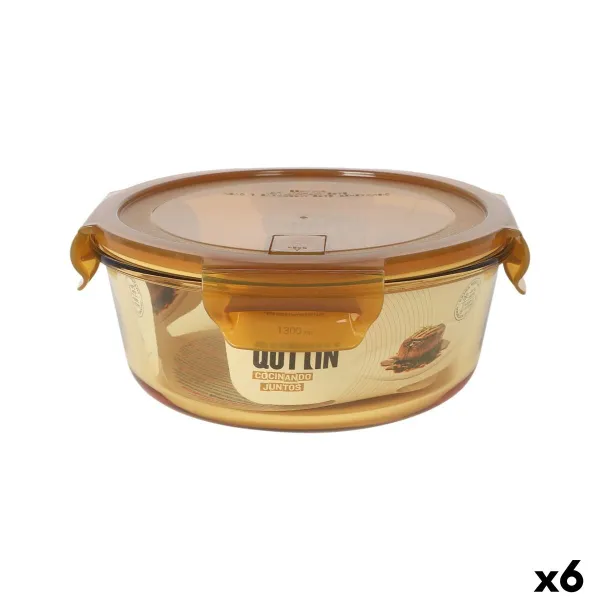 Lunch box Quttin Ambare 1,3 L (6 Units)