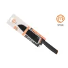 Кухонный нож MasterChef SANTOKU Чёрный Серебристый Нержавеющая сталь 18 cm (12 штук)