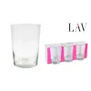 Набор стаканов LAV 520 ml Прозрачный Cтекло (12 штук)