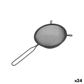 Sietiņš Quttin Melns Metāls Ø 10 cm (24 gb.)