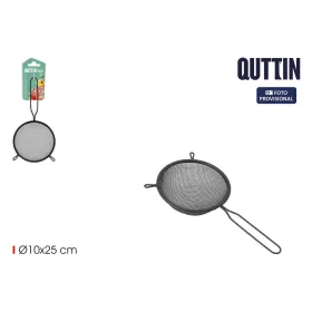 Sietiņš Quttin Melns Metāls Ø 10 cm (24 gb.)