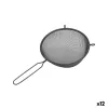 Filtruotas Quttin Juoda Metalinis Ø 20 cm (12 vnt.)