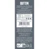 2-in-1 ziepju dozators izlietnei Quttin 13,6 x 8 x 14,5 cm Melns Sudrabains (12 gb.)
