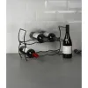 Подставка под бутылки Confortime Чёрный 43 x 15 x 28 cm (8 штук)