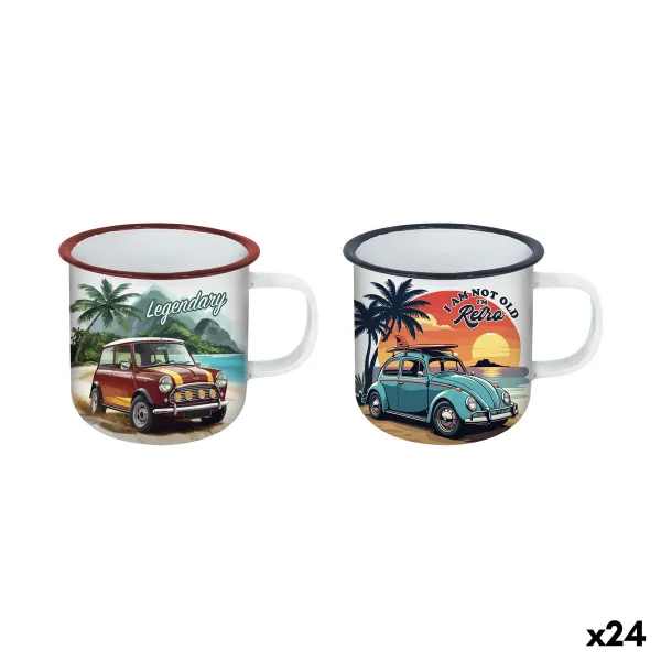 Mug Privilege PRIVILEGE 350 ml Enamelled Steel (24 Units)