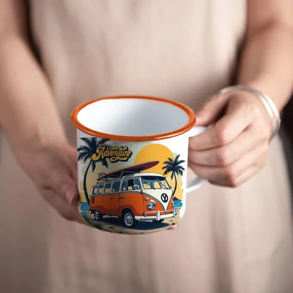 Mug Privilege PRIVILEGE 500 ml Enamelled Steel (24 Units)
