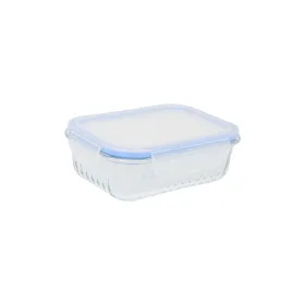 Судок Quttin Textury Прозрачный Боросиликатное стекло Прямоугольный 600 ml (6 штук)
