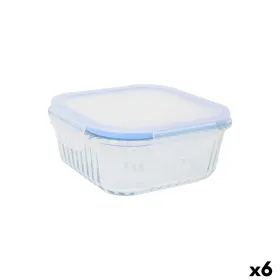 Судок Quttin Textury Прозрачный Боросиликатное стекло 750 ml (6 штук)