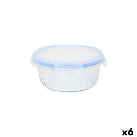 Судок Quttin Textury Прозрачный Боросиликатное стекло 650 ml (6 штук)