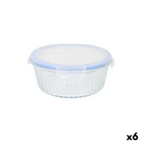 Судок Quttin Textury Прозрачный Боросиликатное стекло 900 ml (6 штук)
