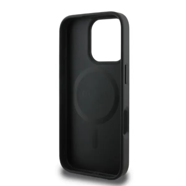 Guess 4G Printed Stripes MagSafe - Case for iPhone 16 Pro (black)