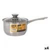 Puodas su dangteliu Quttin New neron Plienas Ø 18 cm 3 L 35 x 19,5 x 10,5 cm (4 vnt.)