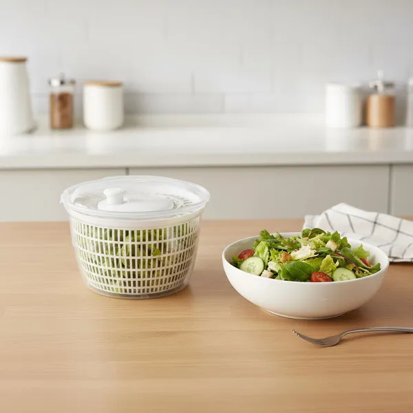 Salad Centrifuge Dem White Transparent 5 L polypropylene (12 Units)