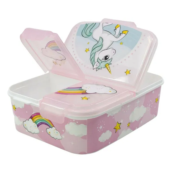 Eväsrasia aterinlokerolla Stor Unicorn Rainbow (6,7 x 16,5 x 19,5 cm)