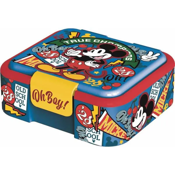 Sumuštinių dėžutė Mickey Mouse True Champions 18 x 16 x 6,5 cm