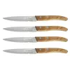 Knife Set Amefa 497511NT01PK4 Brown Metal 4 Pieces 21,5 cm (4 Units)