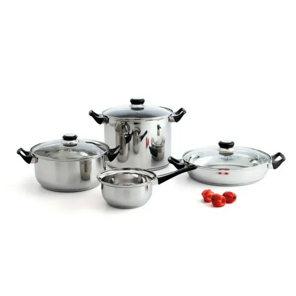 Casserole with lid Quid Habitat Steel 18 x 8,5 cm