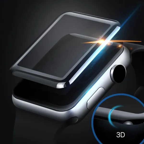 Mocolo 3D Glass Full Glue - Protective Glass for Apple Watch 7/8 screen 45 mm