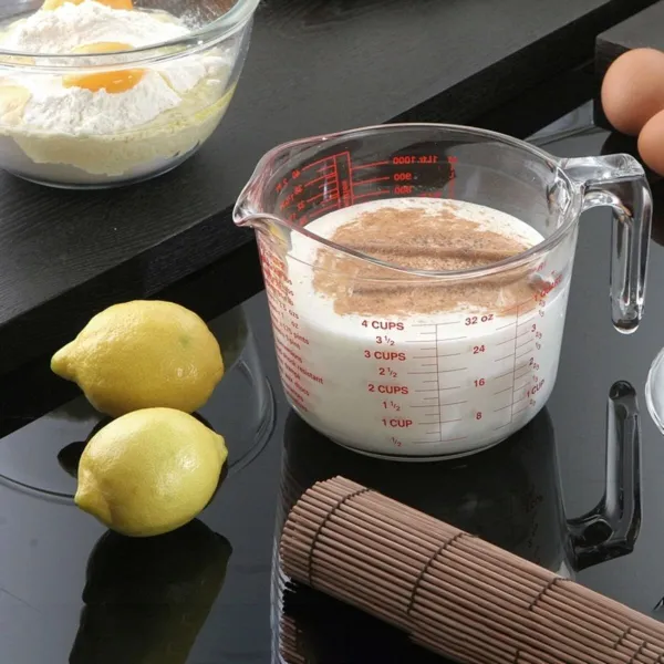 Мерная кружка Ô Cuisine Прозрачный Cтекло 1 L
