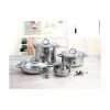 Кастрюля с крышкой Quid Ottawa 24 cm Чёрный